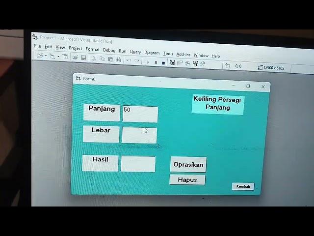 Project Visual Basic 6 || Faishal Taufiqurrahman (241354042) 1B-EK