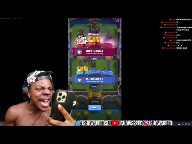 IShowSpeed Plays Clash Royale After One Year *TOO MANY RAGES*