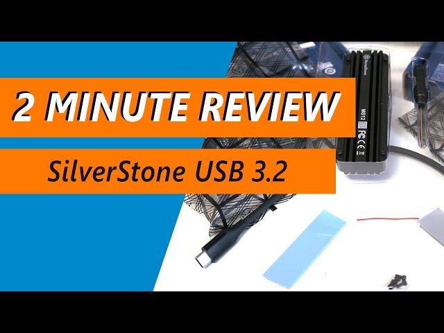 USB 3.2 Gen2x2 Type-C for all? SilverStone ECU06, ECU07, MS12 Review