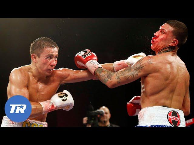 Gennady Golovkin vs Gabe Rosado | FREE FIGHT | Young GGG with Bloody KO Victory