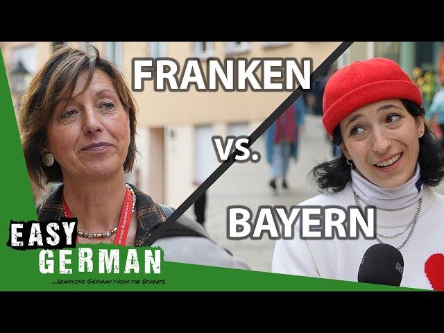 Why is there a Rivalry between Bavaria and Franconia? | Easy German 500