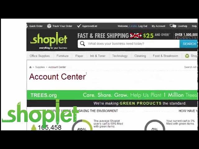 Shoplet.com's E-Procurement Tutorial-Approved Lists