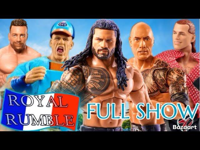 UCW ROYAL RUMBLE 2024 ACTION FIGURE FULL SHOW