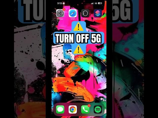 How to Turn Off 5G on your iPhone