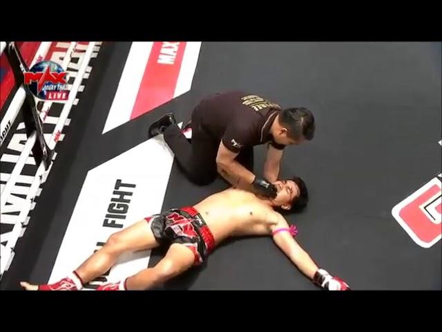 MUAY THAI ELBOW K.O. OF THE WEEK - Denlanpao Sitsanguensak VS Klangsang Payaknonghin
