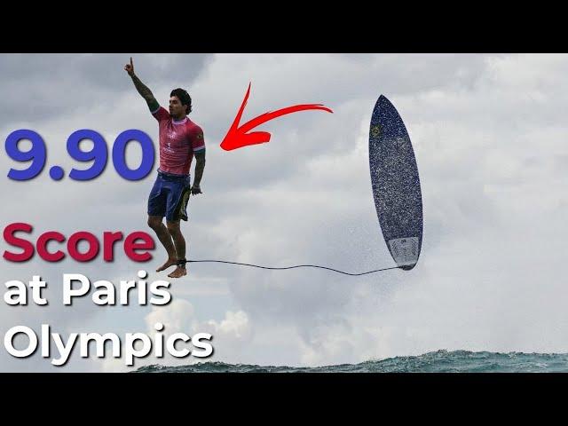 Gabriel Medina Makes History with 9.90 Score at Paris Olympics