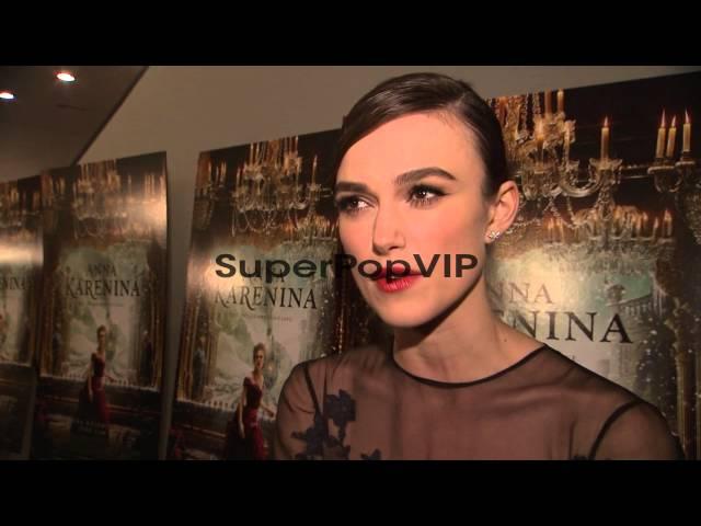 INTERVIEW: Keira Knightley on reading the book, on the co...