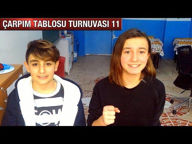 ÇARPIM TABLOSU TURNUVASI 11 (ESKİ ÖĞRENCİLER)