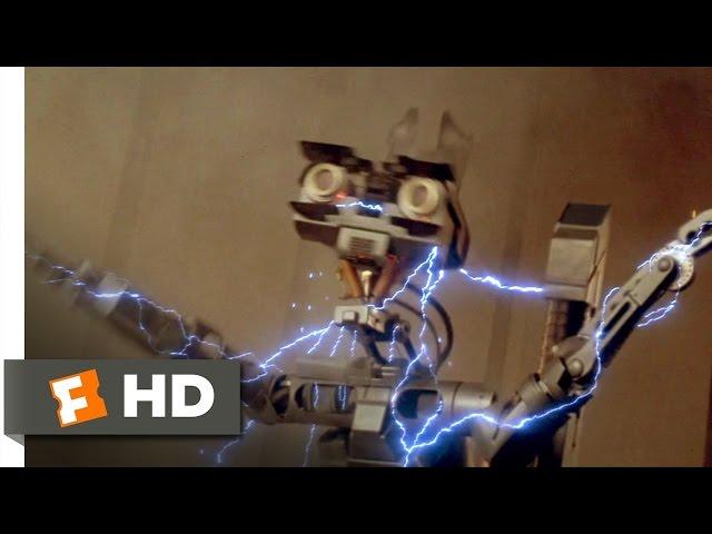 Short Circuit (2/8) Movie CLIP - Struck By Lightning (1986) HD