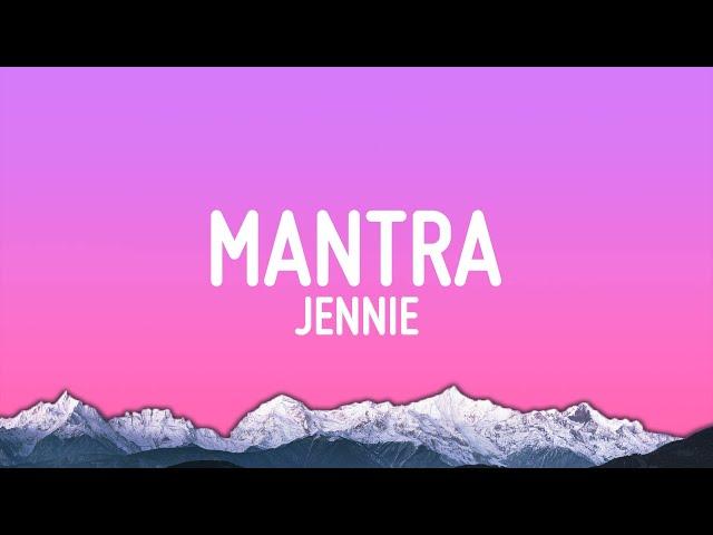 JENNIE - Mantra (Lyrics)