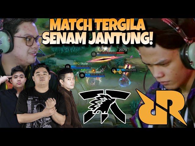 MATCH TERGILA !! ADU MEKANIK SENAM JANTUNG COK !! RRQ VS ONIC MATCH 2 - MPL S14