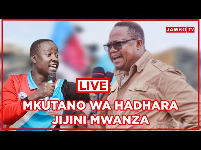  TUNDU LISSU ANAZUNGUMZA NA WAKAZI MWANZA