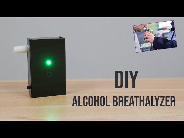 DIY Breathalyzer | Rechargeable Alcohol Detector | Digispark | Arduino IDE | Coders Cafe