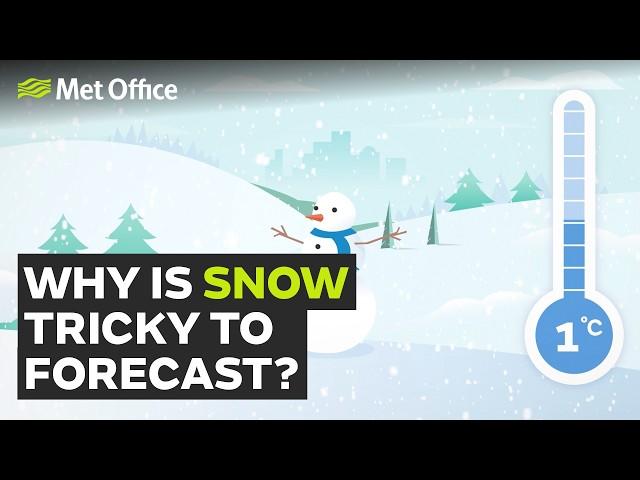 Rain or snow? Why it's tricky to forecast | Up in the air | Met Office Learn About Weather