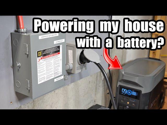 How to power your Whole House with a battery generator - Ecoflow Delta pro