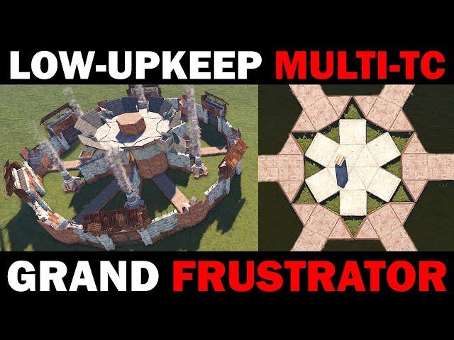 Multi TC Grand Frustrator - Wall-Stacked Clan Base | 61 hours Upkeep