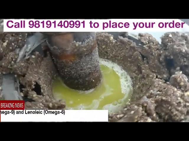 Making of Cold Pressed Groundnut Oil - IndicWisdom