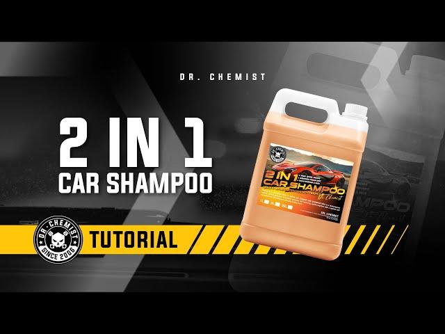 Dr.Chemist Car Care Product | 2 in 1 Car Shampoo