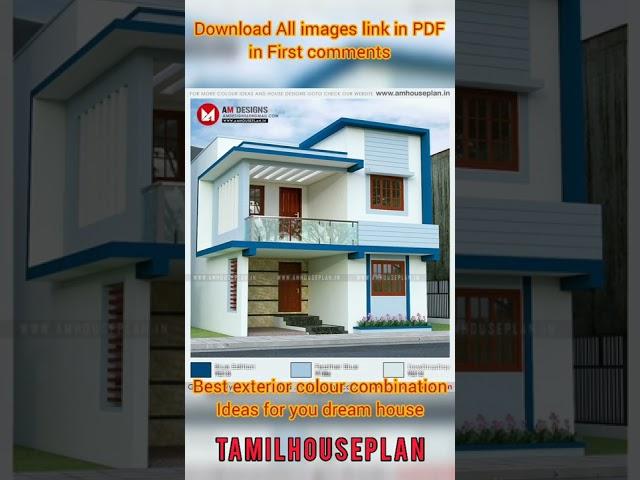 best colour for house exterior in India (Asian Paints with colour code)