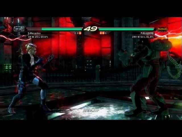 Tekken 6: S-Maveriko (Nina) vs PJBJABERB (Bryan) - HD