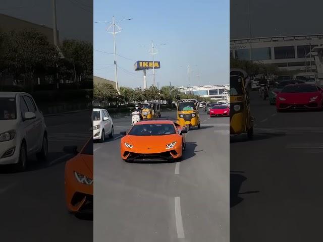 See the Lamborghini In Hyderabad Near# IKEA #HYDERABAD #LAMBORGHINI #JAYADEEP OFFICIAL