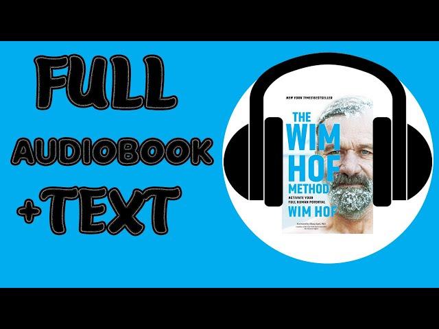 The Wim Hof Method Activate Your Full Human Potential Audiobook+text