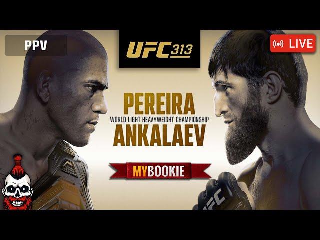  UFC 313: ALEX PEREIRA x MAGOMED ANKALAEV | LIVE