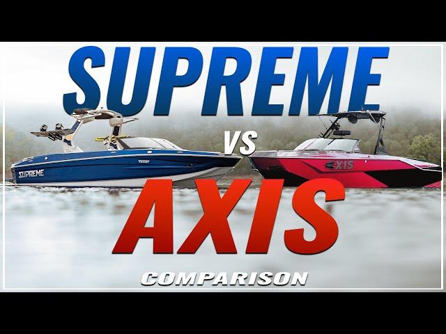 Axis vs Supreme Wake Boats - What's the Difference?