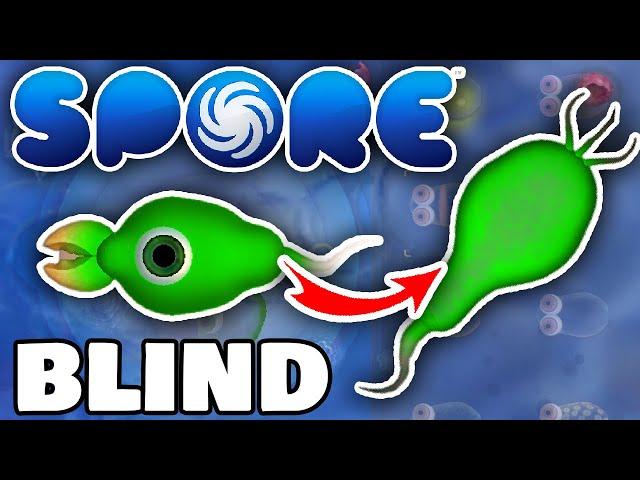 Can I Evolve a BLIND SPECIES in Spore?