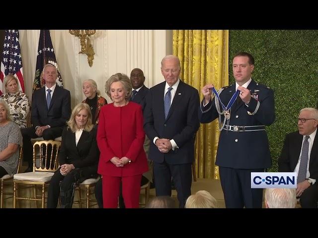 Hillary Clinton Receives Presidential Medal of Freedom