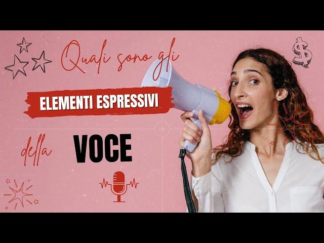 Elementi espressivi della voce: volume e tono