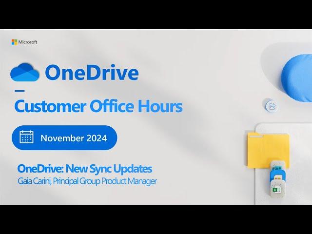 OneDrive Office Hours | November 2024