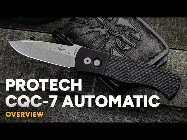 Protech Emerson CQC-7 Automatic - 20CV Spear Point Overview