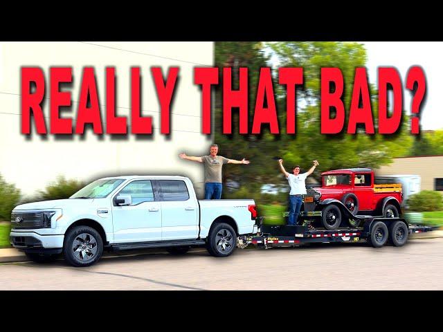 Is Towing With the 2025 Ford F-150 Lightning EV REALLY That Bad?