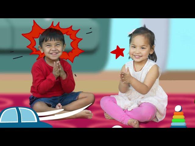 HnH kids Handwashing Story song - Funny stories for children