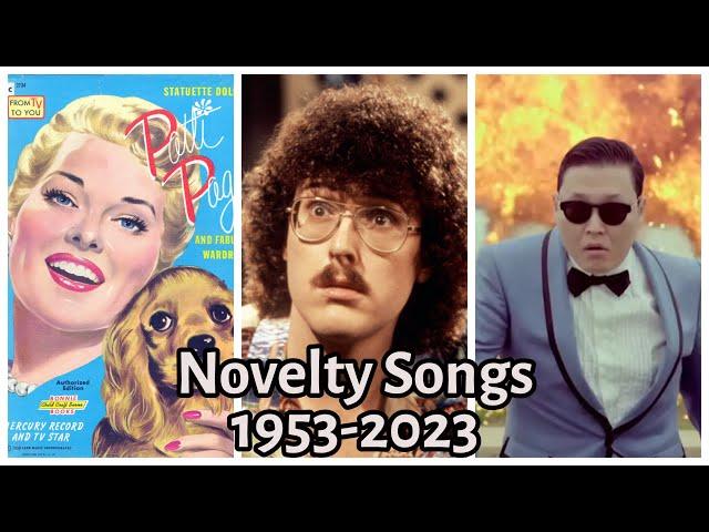 Top 100 Novelty Songs 1953-2023