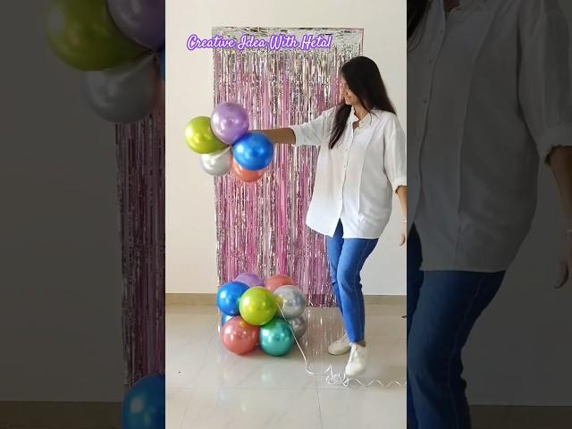 Birthday Decoration Ideas At Home,#backdrop ,#diy ,#birthday ,#party,#shortvideo ,#viralvideo,#music