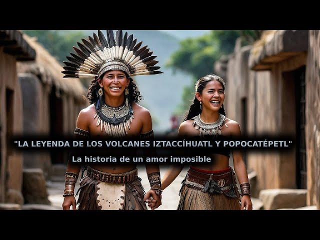 "THE LEGEND OF THE IZTACCIHUATL AND POPOCATEPETL VOLCANOES" the story of an impossible love.
