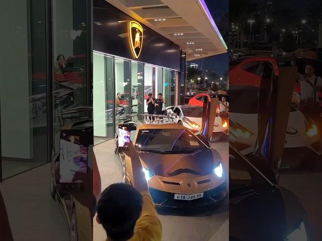 Âm thanh động cơ V12 #lamborghini #supercar #nhsycar #nhatlinh