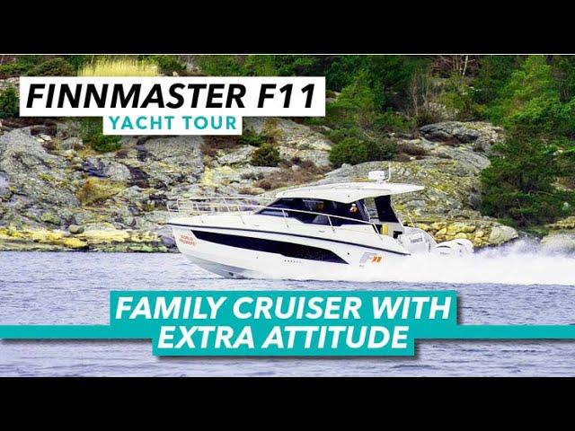 Family cruiser with extra attitude | Finnmaster F11 yacht tour | Motor Boat & Yachting