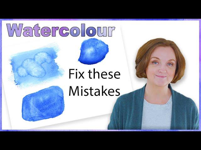 Three Common Water Problems and How to Fix Them | Watercolor Painting