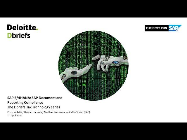 SAP S/4HANA: SAP Document and Reporting Compliance