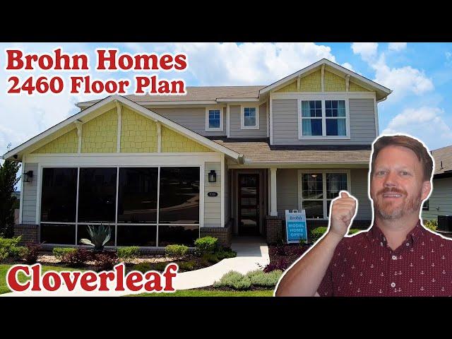 Brohn Homes | 2460 Model Home | Cloverleaf | Austin Tx Home Tour