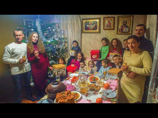 How Two Big Families Celebrate New Year Living Isolated in the Mountains!