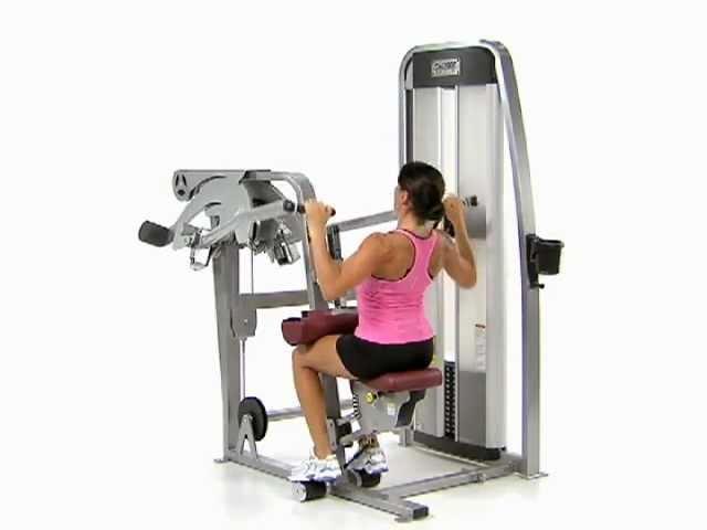 Bilateral, Wide Grip Pulldown - Cybex Eagle Lat Pulldown