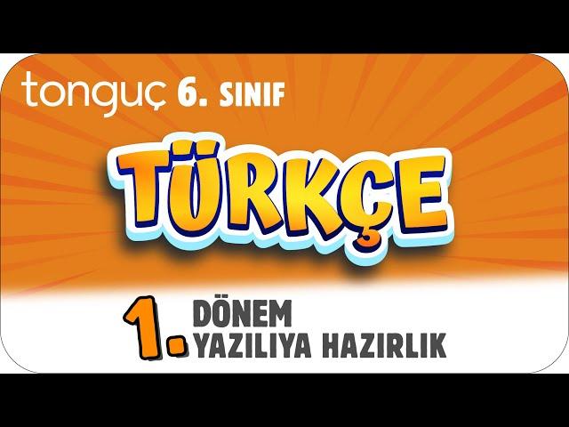 6.Sınıf Türkçe 1.Dönem 1.Yazılıya Hazırlık  #2025