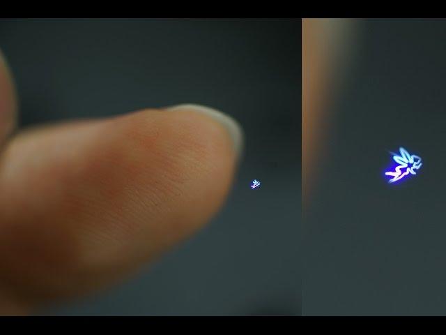 Fairy Lights in Femtoseconds: Tangible Holographic Plasma (SIGGRAPH)