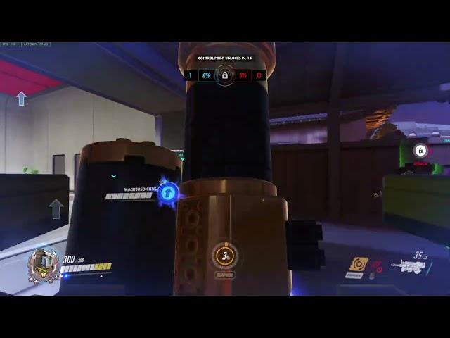 Overwatch - Competitive with Bastion game - John Overwatch :-) Full-Match