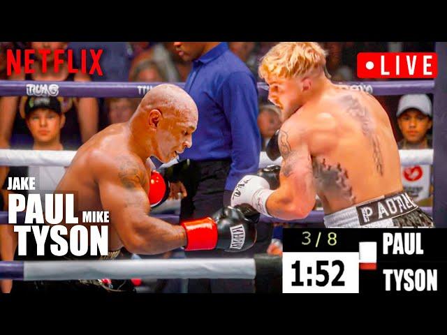 UNBELIEVABLE KNOCKOUT! Mike Tyson vs. Jake Paul | Full Fight Breakdown & Shocking Highlights