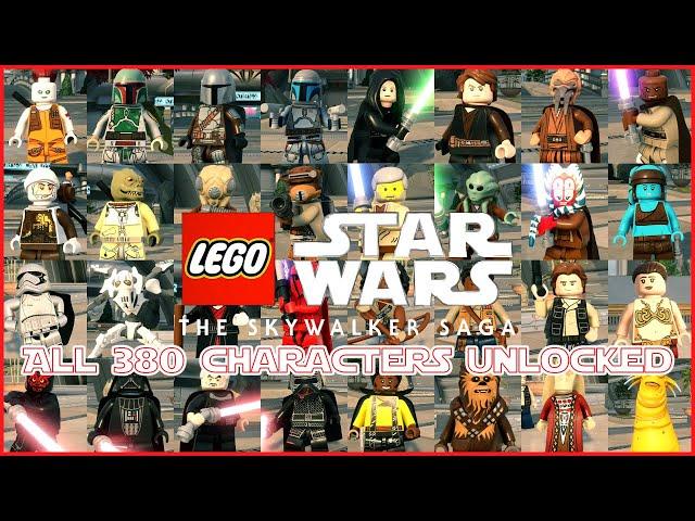 LEGO Star Wars The Skywalker Saga - All Characters Unlocked!